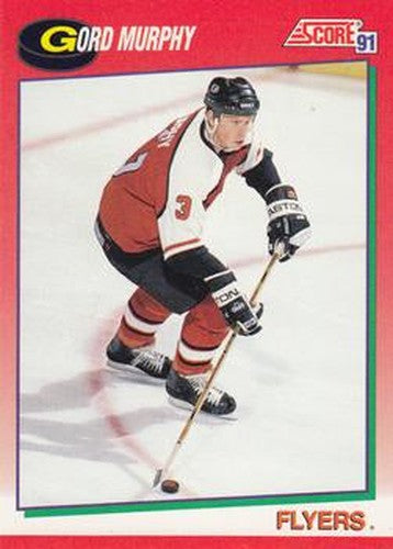 #43 Gord Murphy - Philadelphia Flyers - 1991-92 Score Canadian Hockey