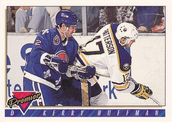 #43 Kerry Huffman - Quebec Nordiques - 1993-94 Topps Premier Hockey