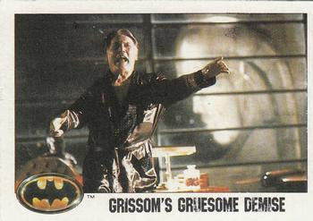 #43 Grissom's Gruesome Demise - 1989 Topps Batman
