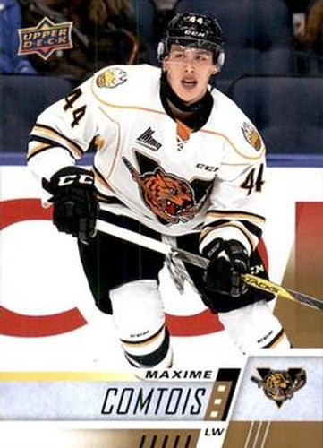 #43 Maxime Comtois - Victoriaville Tigres - 2017-18 Upper Deck CHL Hockey