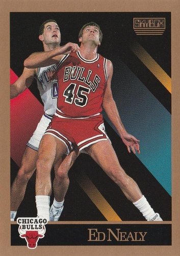 #43 Ed Nealy - Chicago Bulls - 1990-91 SkyBox Basketball