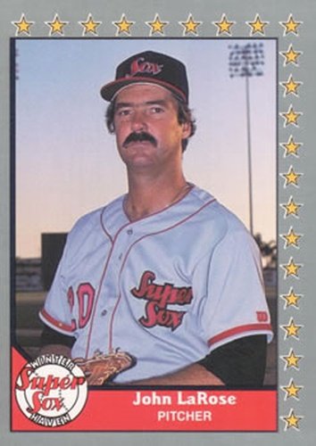 #43 John LaRose - Winter Haven Super Sox - 1990 Pacific Senior League Baseball