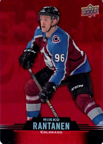 #DC-43 Mikko Rantanen - Colorado Avalanche - 2020-21 Upper Deck Tim Hortons Hockey - Red Die Cut