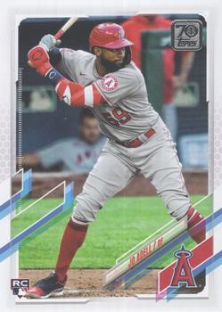 #43 Jo Adell - Los Angeles Angels - 2021 Topps Baseball