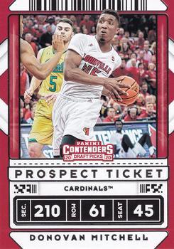 #43b Donovan Mitchell - Louisville Cardinals - 2020 Panini Contenders Draft Picks Basketball