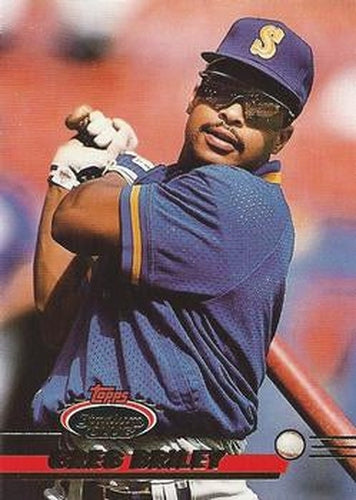 #440 Greg Briley - Seattle Mariners - 1993 Stadium Club Baseball