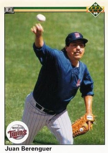 #440 Juan Berenguer - Minnesota Twins - 1990 Upper Deck Baseball