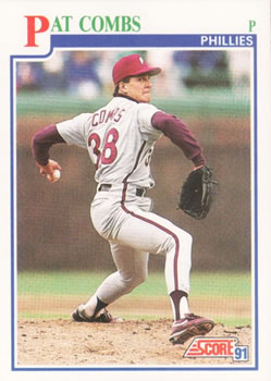 #440 Pat Combs - Philadelphia Phillies - 1991 Score Baseball