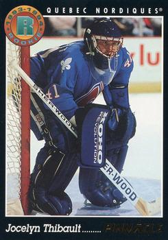 #440 Jocelyn Thibault - Quebec Nordiques - 1993-94 Pinnacle Hockey