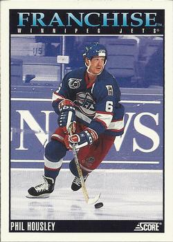 #440 Phil Housley - Winnipeg Jets - 1992-93 Score USA Hockey