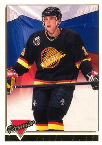 #440 Pavel Bure - Vancouver Canucks - 1993-94 O-Pee-Chee Premier Hockey - Gold