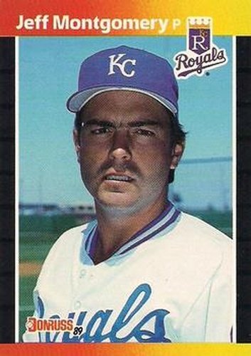 #440 Jeff Montgomery - Kansas City Royals - 1989 Donruss Baseball