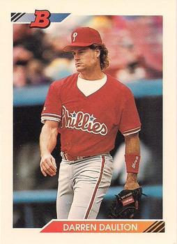 #440 Darren Daulton - Philadelphia Phillies - 1992 Bowman Baseball