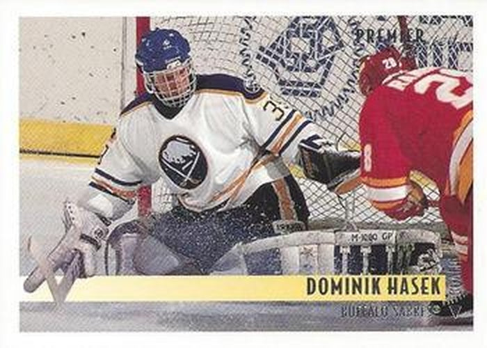#440 Dominik Hasek - Buffalo Sabres - 1994-95 Topps Premier Hockey