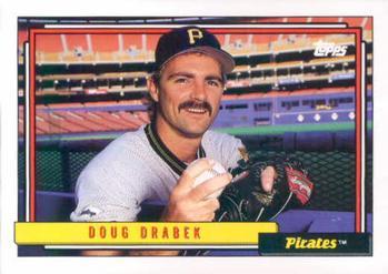 #440 Doug Drabek - Pittsburgh Pirates - 1992 Topps Baseball