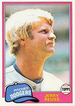 #440 Jerry Reuss - Los Angeles Dodgers - 1981 Topps Baseball