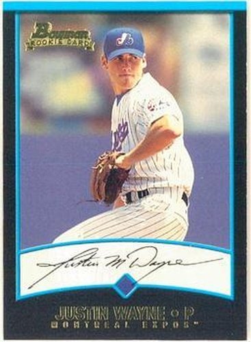 #440 Justin Wayne - Montreal Expos - 2001 Bowman Baseball