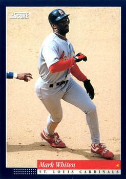 #440 Mark Whiten - St. Louis Cardinals -1994 Score Baseball