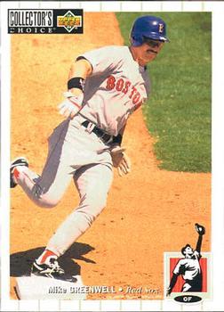#440 Mike Greenwell - Boston Red Sox - 1994 Collector's Choice Baseball