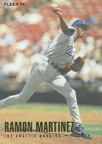 #440 Ramon Martinez - Los Angeles Dodgers - 1996 Fleer Baseball
