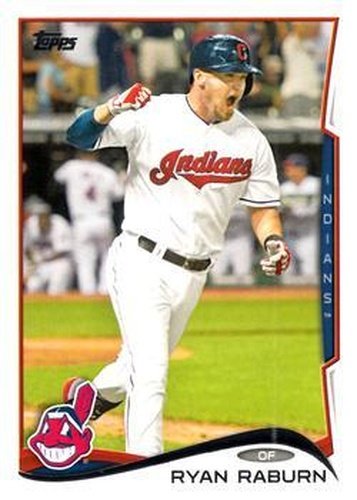 #440 Ryan Raburn - Cleveland Indians - 2014 Topps Baseball