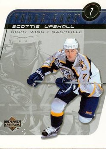 #440 Scottie Upshall - Nashville Predators - 2002-03 Upper Deck Hockey