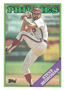 #440 Steve Bedrosian - Philadelphia Phillies - 1988 Topps Baseball