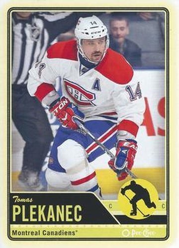 #440 Tomas Plekanec - Montreal Canadiens - 2012-13 O-Pee-Chee Hockey