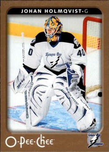 #440 Johan Holmqvist - Tampa Bay Lightning - 2006-07 O-Pee-Chee Hockey