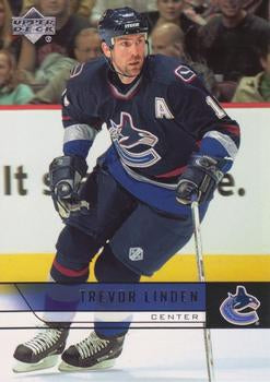 #440 Trevor Linden - Vancouver Canucks - 2006-07 Upper Deck Hockey