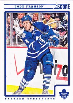 #440 Cody Franson - Toronto Maple Leafs - 2012-13 Score Hockey