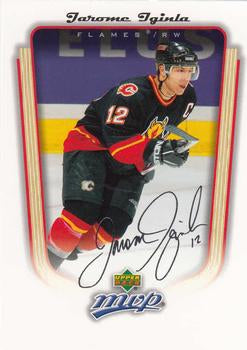 #440 Jarome Iginla - Calgary Flames - 2005-06 Upper Deck MVP Hockey