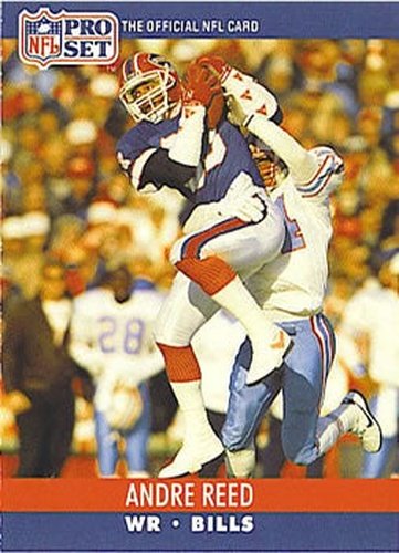 #440 Andre Reed - Buffalo Bills - 1990 Pro Set Football