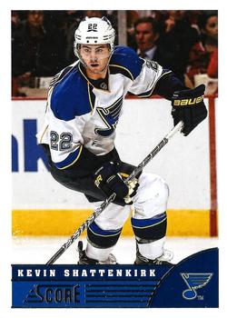 #440 Kevin Shattenkirk - St. Louis Blues - 2013-14 Score Hockey