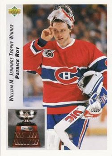 #440 Patrick Roy - Montreal Canadiens - 1992-93 Upper Deck Hockey