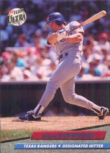 #440 Brian Downing - Texas Rangers - 1992 Ultra Baseball