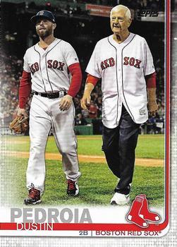 #440b Dustin Pedroia - Boston Red Sox - 2019 Topps Baseball