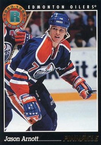 #441 Jason Arnott - Edmonton Oilers - 1993-94 Pinnacle Hockey