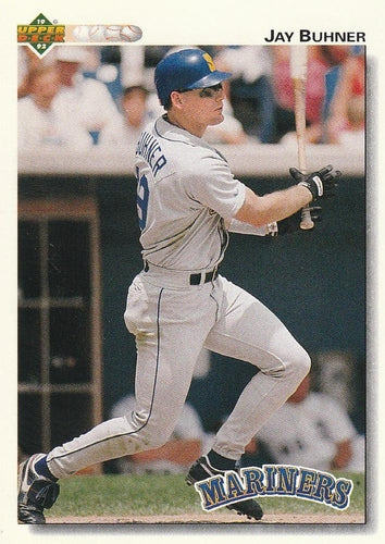 #441 Jay Buhner - Seattle Mariners - 1992 Upper Deck Baseball