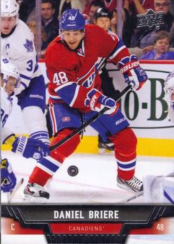 #441 Daniel Briere - Montreal Canadiens - 2013-14 Upper Deck Hockey