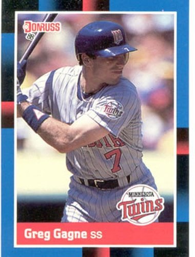 #441 Greg Gagne - Minnesota Twins - 1988 Donruss Baseball