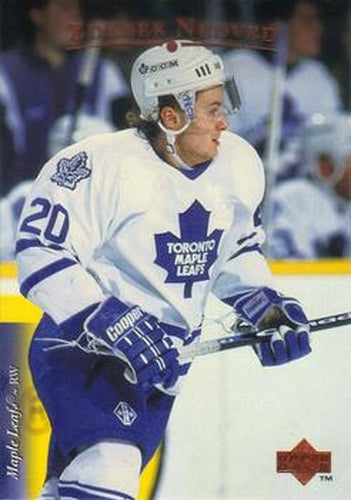 #441 Zdenek Nedved - Toronto Maple Leafs - 1995-96 Upper Deck Hockey