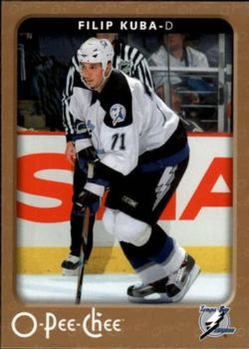 #441 Filip Kuba - Tampa Bay Lightning - 2006-07 O-Pee-Chee Hockey