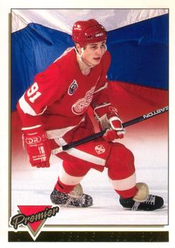 #441 Sergei Fedorov - Detroit Red Wings - 1993-94 O-Pee-Chee Premier Hockey - Gold