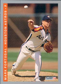 #441 Mark Portugal - Houston Astros - 1993 Fleer Baseball