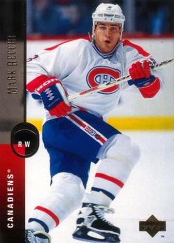 #441 Mark Recchi - Montreal Canadiens - 1994-95 Upper Deck Hockey