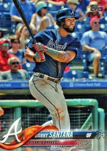 #441 Danny Santana - Atlanta Braves - 2018 Topps Baseball