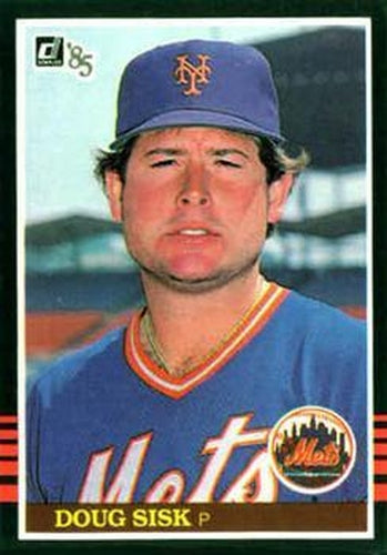 #441 Doug Sisk - New York Mets - 1985 Donruss Baseball