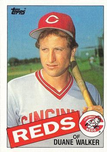 #441 Duane Walker - Cincinnati Reds - 1985 Topps Baseball