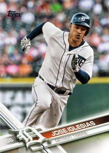 #441 Jose Iglesias - Detroit Tigers - 2017 Topps Baseball